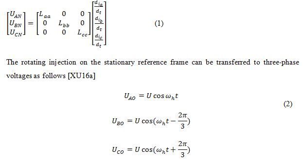 Zero sequence carrier voltage