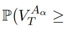 Show that P(Aα) coincides