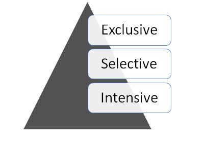 Explain which of the distribution strategies