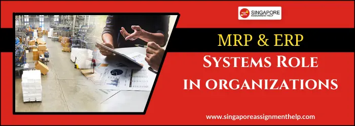 MRP and ERP Systems Role in organizations Essay