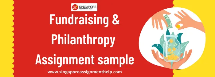 NPM 505 Fundraising and Philanthropy Assignment sample of SUSS Singapore